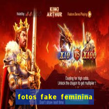 fotos fake feminina no espelho